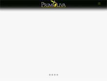 Tablet Screenshot of primoliva.com